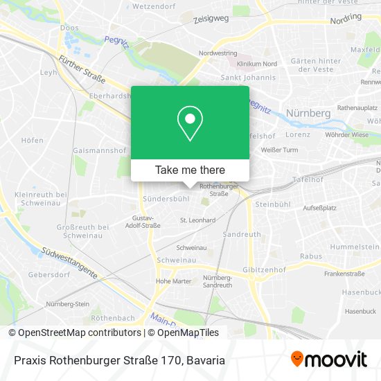 Praxis Rothenburger Straße 170 map