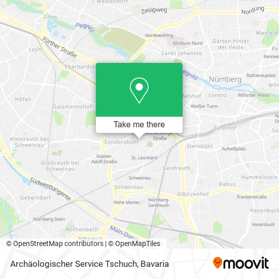 Карта Archäologischer Service Tschuch