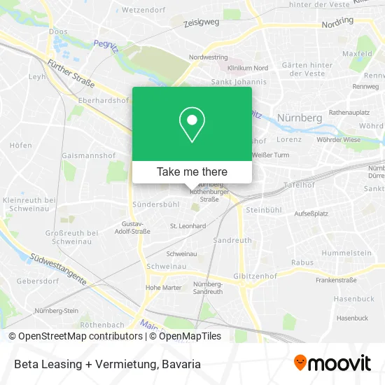 Карта Beta Leasing + Vermietung