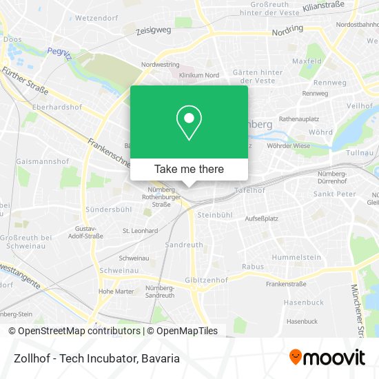 Zollhof - Tech Incubator map