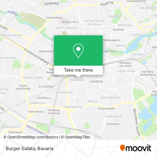 Карта Burger Galata