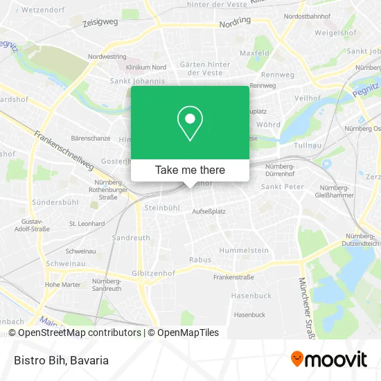 Карта Bistro Bih