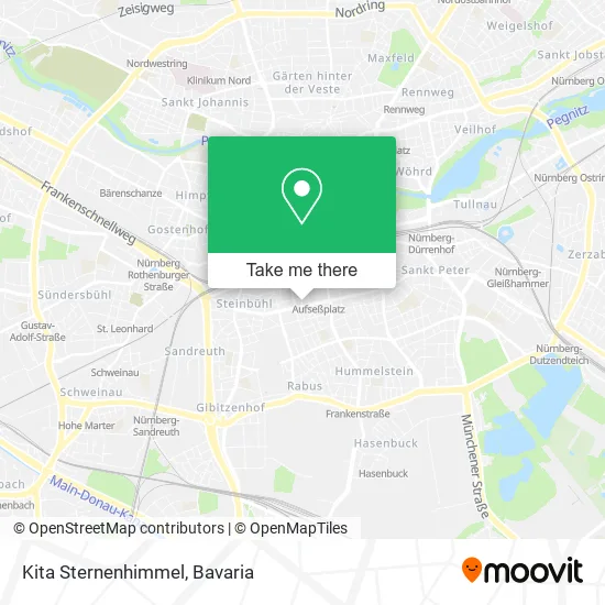Kita Sternenhimmel map