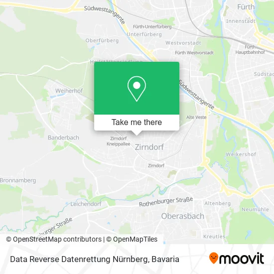 Карта Data Reverse Datenrettung Nürnberg
