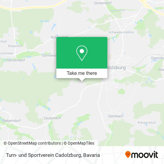 Turn- und Sportverein Cadolzburg map