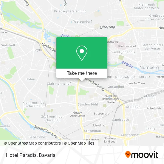 Карта Hotel Paradis