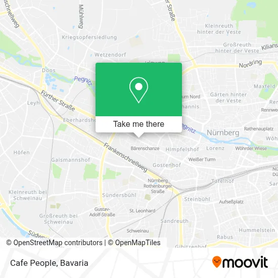 Cafe People map