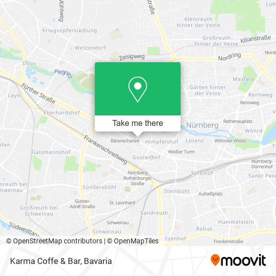 Karma Coffe & Bar map