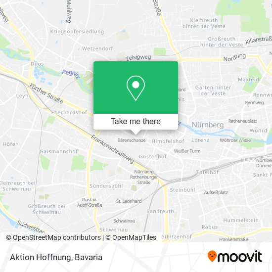 Карта Aktion Hoffnung