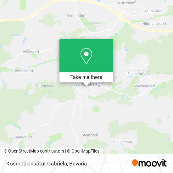 Kosmetikinstitut Gabriela map