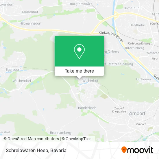 Карта Schreibwaren Heep