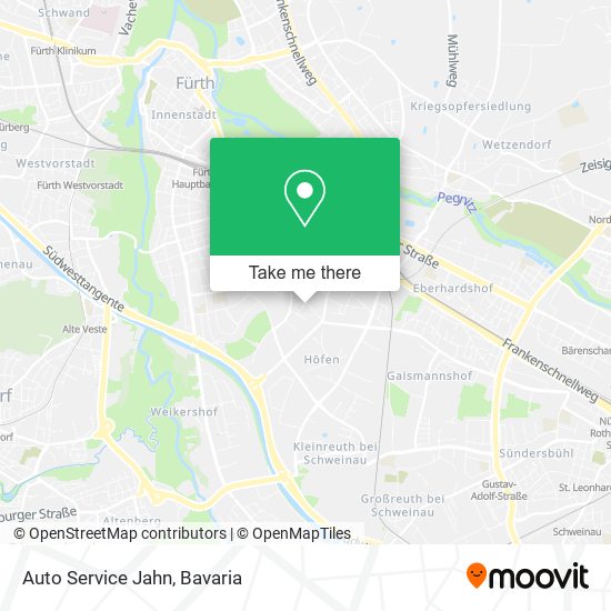 Карта Auto Service Jahn