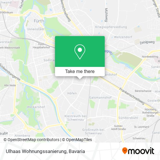 Карта Ulhaas Wohnungssanierung