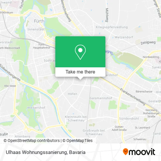 Карта Ulhaas Wohnungssanierung