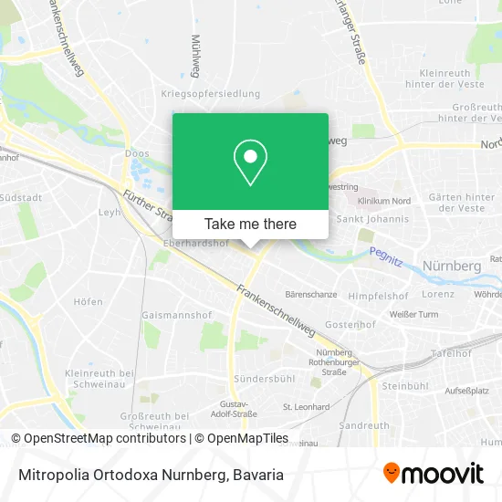 Карта Mitropolia Ortodoxa Nurnberg