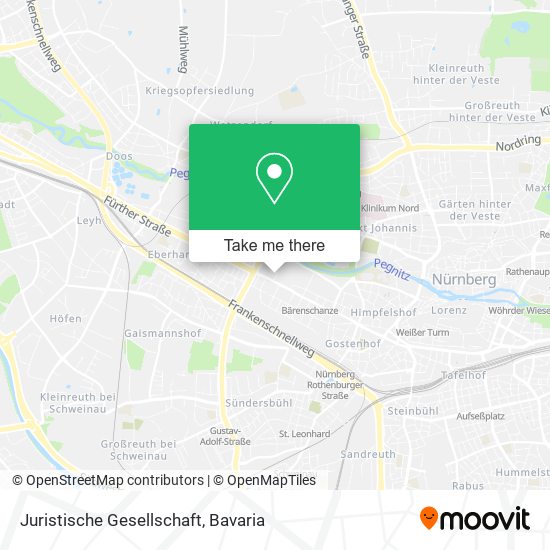 Juristische Gesellschaft map