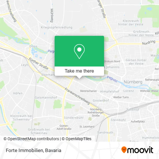Карта Forte Immobilien