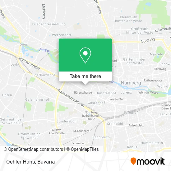 Карта Oehler Hans