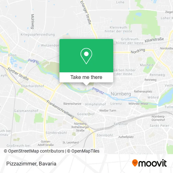 Карта Pizzazimmer