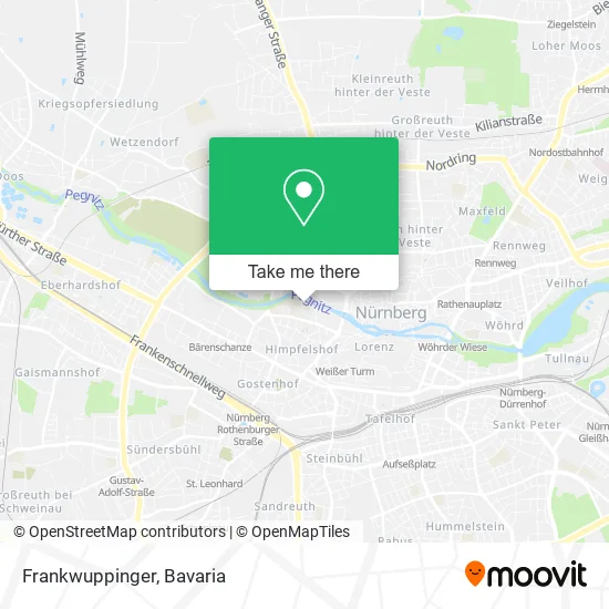 Карта Frankwuppinger