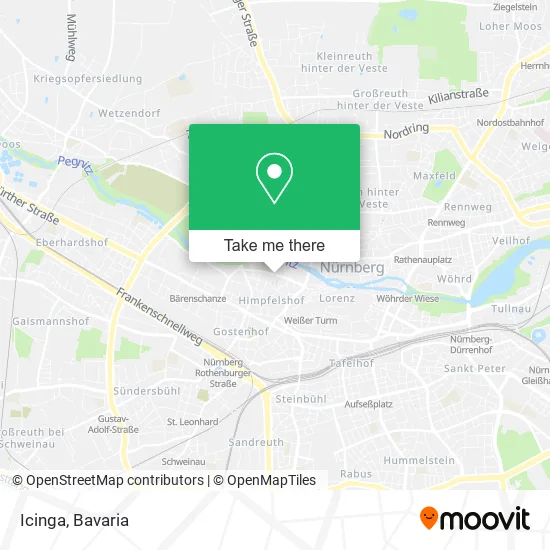 Карта Icinga