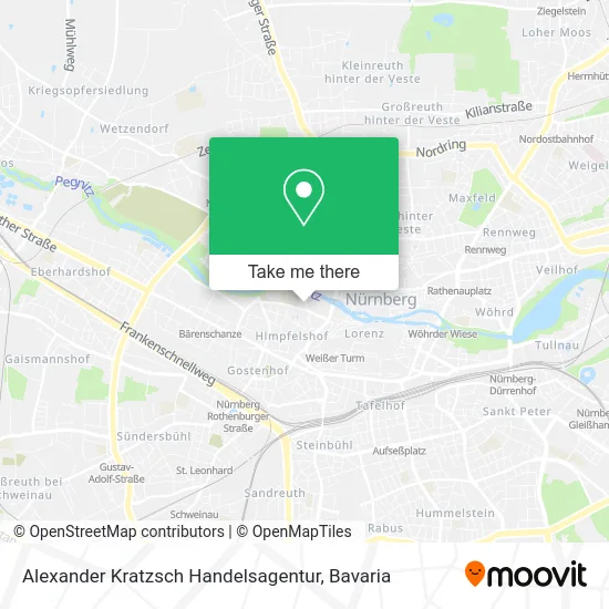 Alexander Kratzsch Handelsagentur map