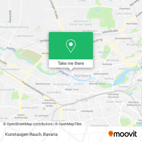 Карта Kunstaugen Rauch