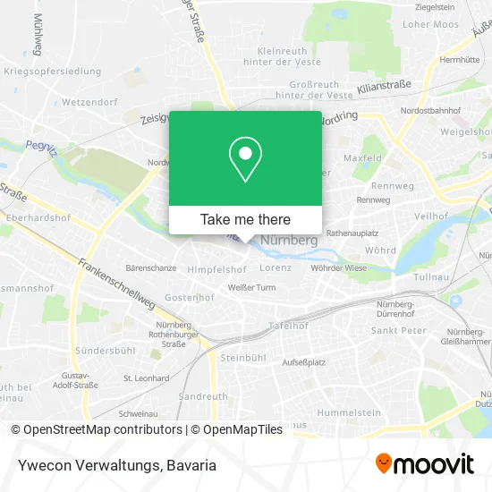 Карта Ywecon Verwaltungs