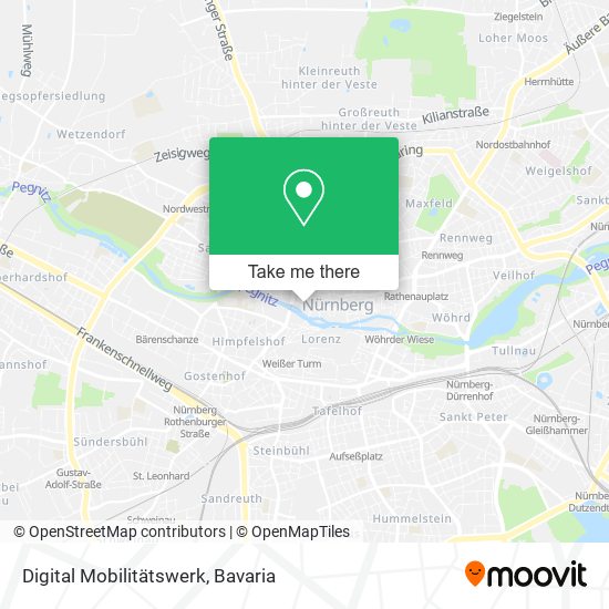 Карта Digital Mobilitätswerk