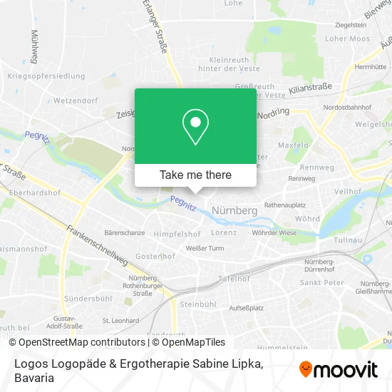 Карта Logos Logopäde & Ergotherapie Sabine Lipka
