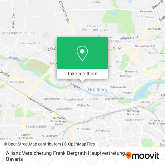 Allianz Versicherung Frank Bergrath Hauptvertretung map