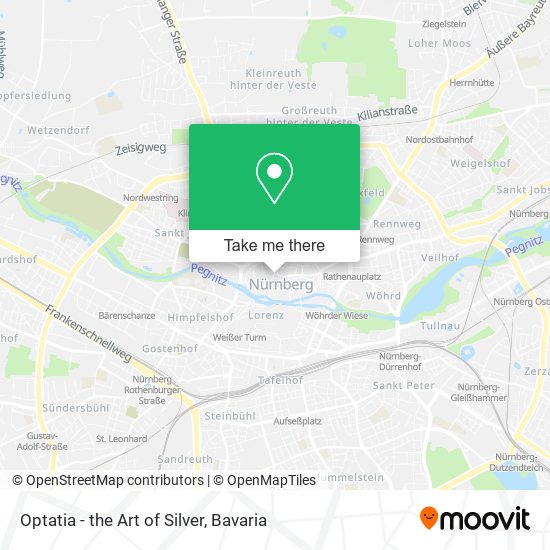 Optatia - the Art of Silver map