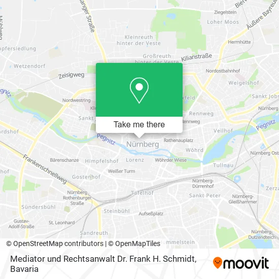Карта Mediator und Rechtsanwalt Dr. Frank H. Schmidt