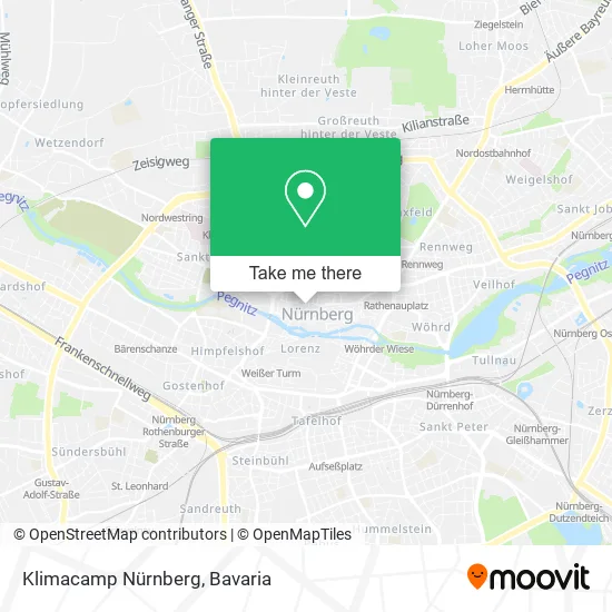 Карта Klimacamp Nürnberg