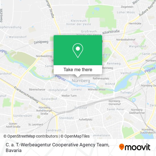 C. a. T.-Werbeagentur Cooperative Agency Team map