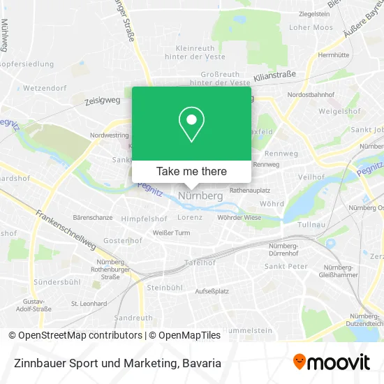 Карта Zinnbauer Sport und Marketing