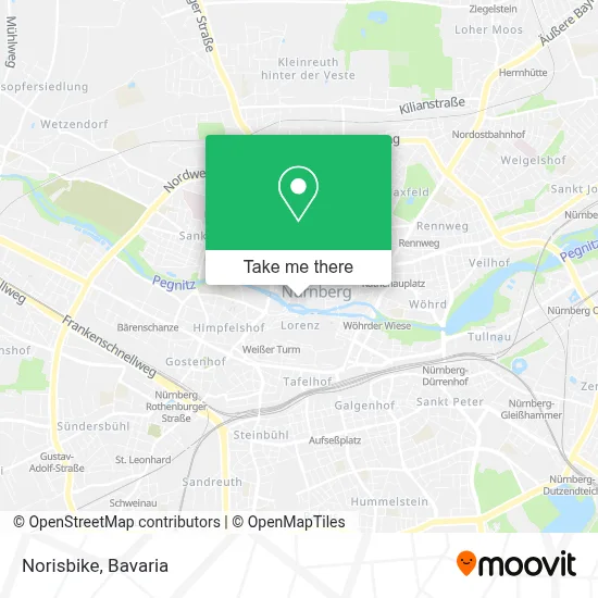 Norisbike map