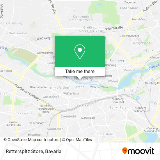 Карта Retterspitz Store