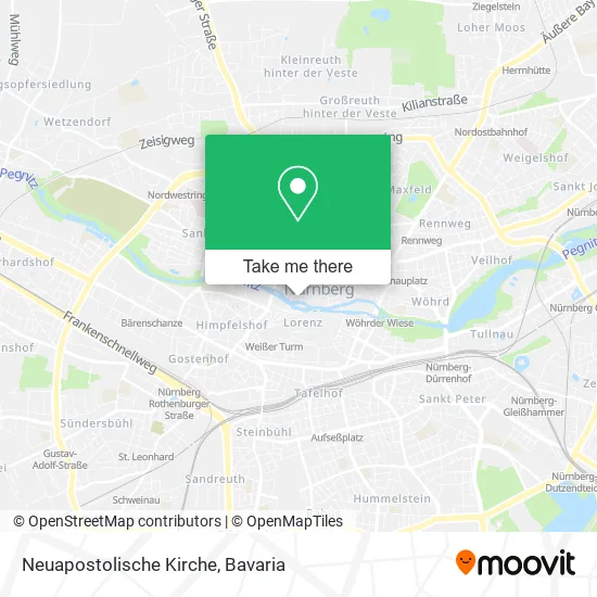 Карта Neuapostolische Kirche
