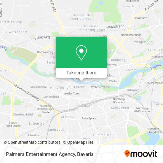 Palmera Entertainment Agency map