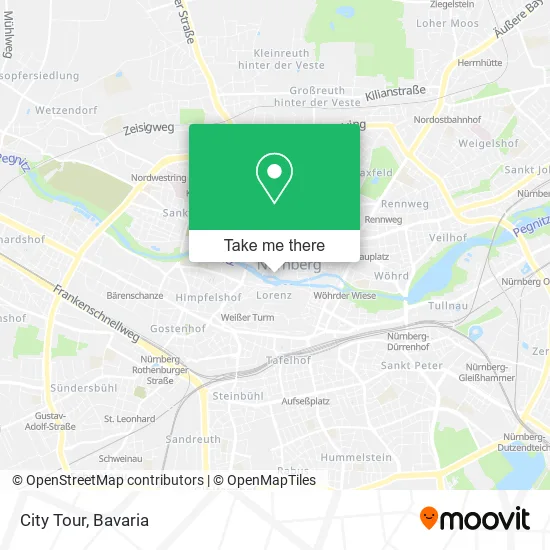 Карта City Tour