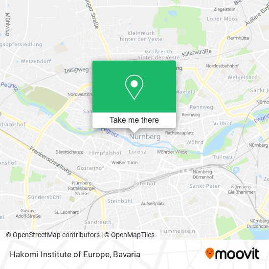 Hakomi Institute of Europe map