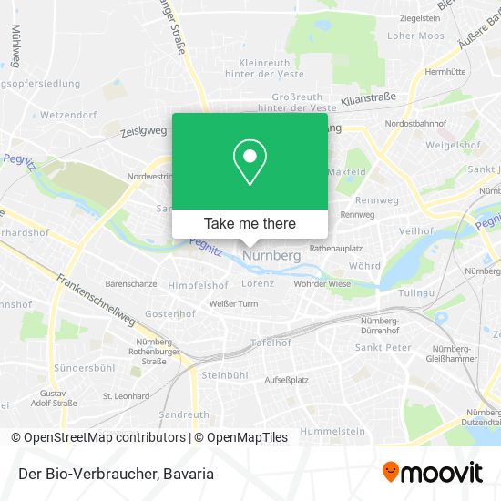 Карта Der Bio-Verbraucher