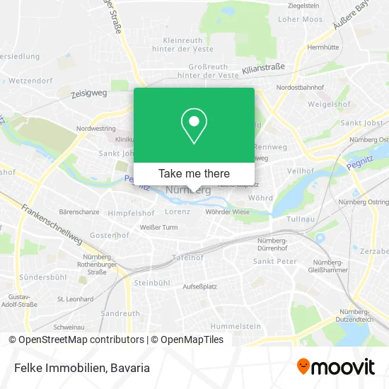 Карта Felke Immobilien