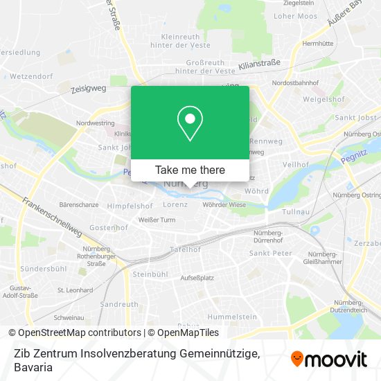 Zib Zentrum Insolvenzberatung Gemeinnützige map