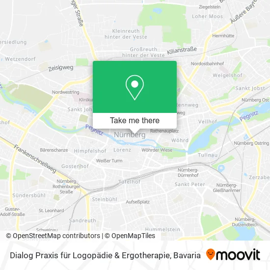Карта Dialog Praxis für Logopädie & Ergotherapie