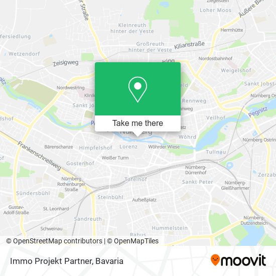 Immo Projekt Partner map