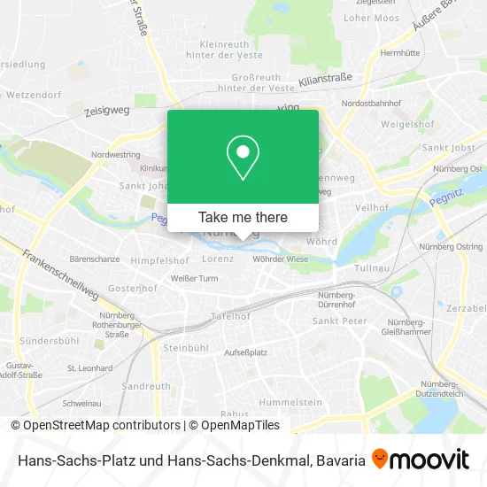 Hans-Sachs-Platz und Hans-Sachs-Denkmal map