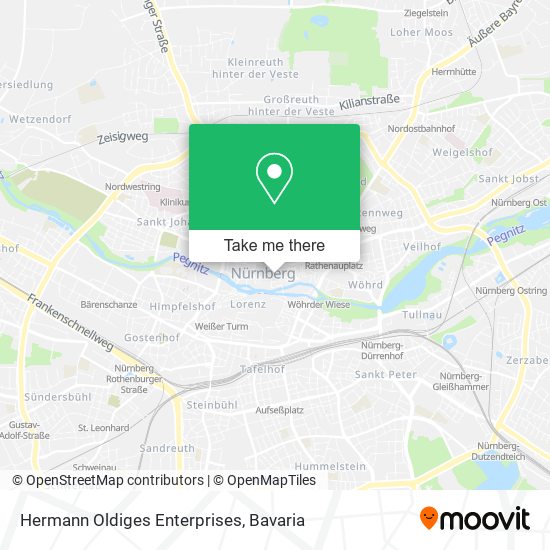 Hermann Oldiges Enterprises map