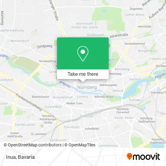 Карта Inua